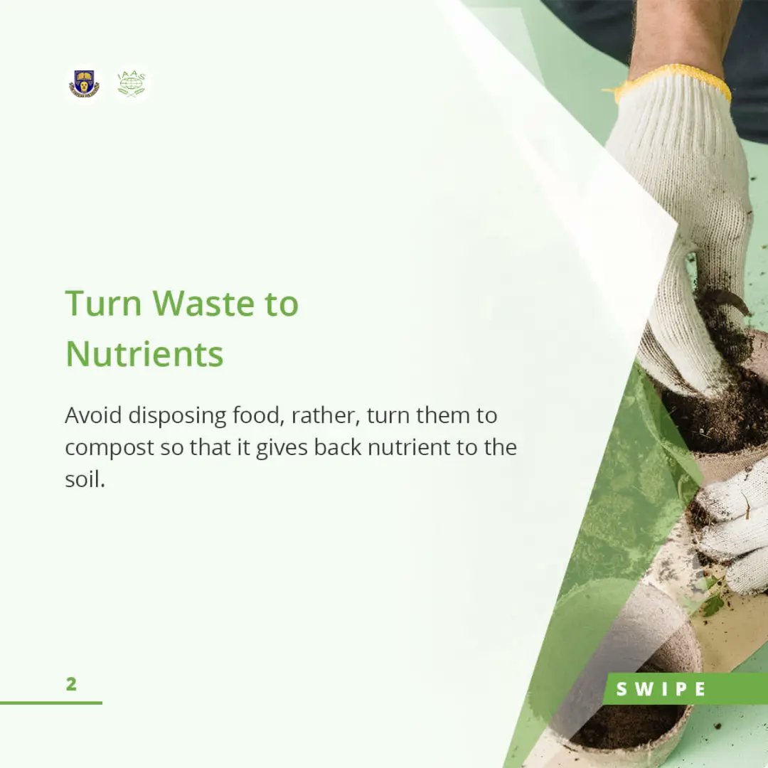 IaasOau's tweet photo. #OperationPushAgricForward Day 4!
A large part of Food wastage and Food loss is influenced by human practices.The first step to reducing this is by making necessary changes.
Food wastage can be STOP!. The change starts with you.
#thread https://t.co/KDc1AXiri3