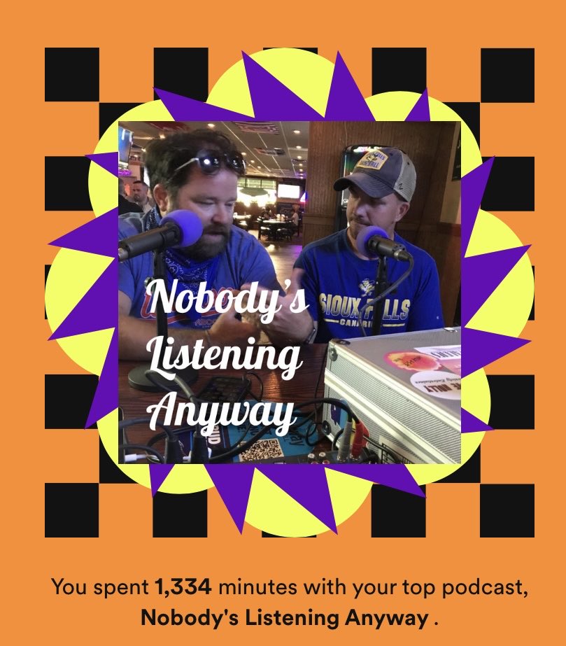 RDSweeter's tweet photo. Thanks ⁦@johngaskins981⁩ and ⁦@argusmattz⁩ for entertaining me for 1,334 minutes in 2022. It was on, but I wasn’t really listening. 😀 https://t.co/PPbO0iY8oL