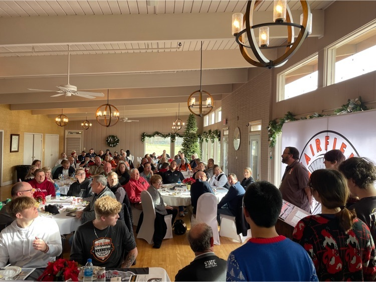 Congratulations to legendary Coach Dan Breen! One Fairfield Luncheon honoree and speaker Breen delivered a inspiring message of Trojan excellence and community pride. Thanks to Agri Industrial Plastics for your sponsorship of a hugely successful luncheon. Go Trojans!