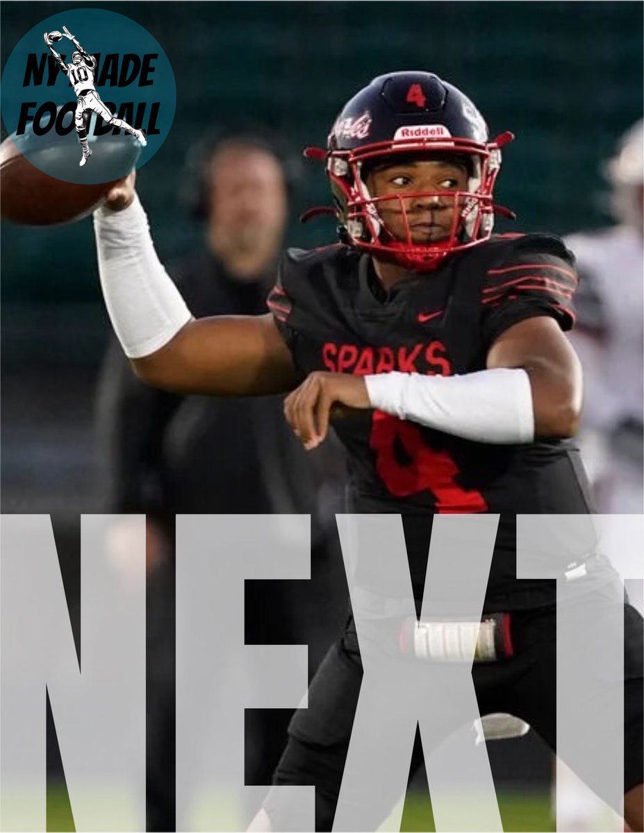 NYMadeFootball's tweet image. ⚡UP Next⚡

South Park&apos;s QB Noah Willoughby (Class of 2024)!
⚫2022- 2,303 passing yards &amp;amp; 22 TDs
🔴2022- 259 rushing yards &amp;amp; 6 TDs
 @Noah4Willoughb #FlashForward #ClassOf2024