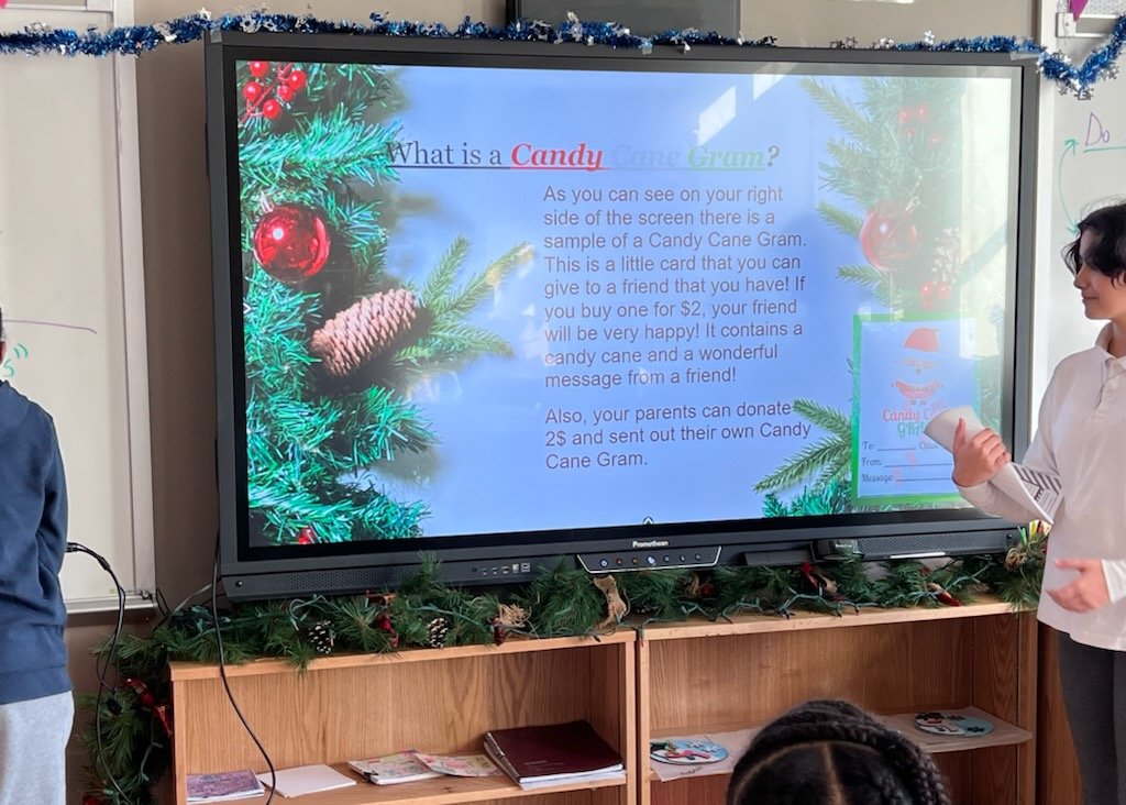 TYWLSofSI's tweet photo. Our 1st ever student council collaborated with the wonderful PTA to begin holiday fun by introducing candy grams!!! #integrity #innovation #impact @DrMarionWilson @CChavezD31 @StudentLeadNet https://t.co/ZuGpVxhl5y
