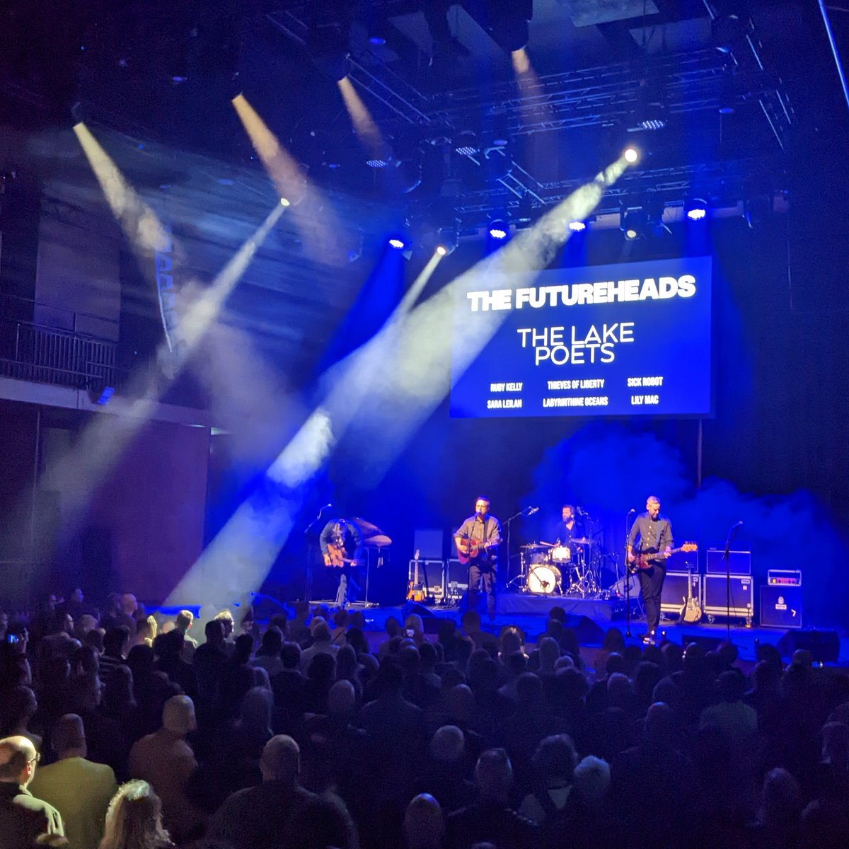 Always have to pinch myself whenever I get to share a stage with these super talented dickheads. Unreal.