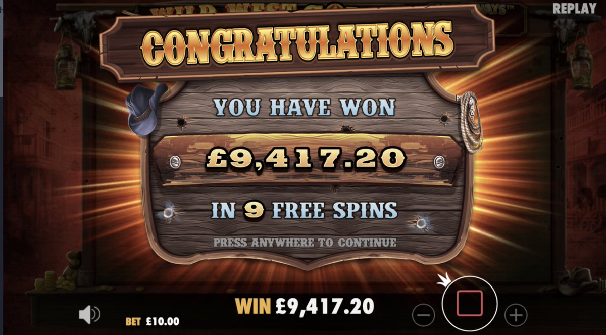 Absolutely insane win for this viewer on &#39;s Wild West Gold Megaways &#128293;

&#163;10 stake &#128073;&#127995; 942x

Submit your big wins over on our forum