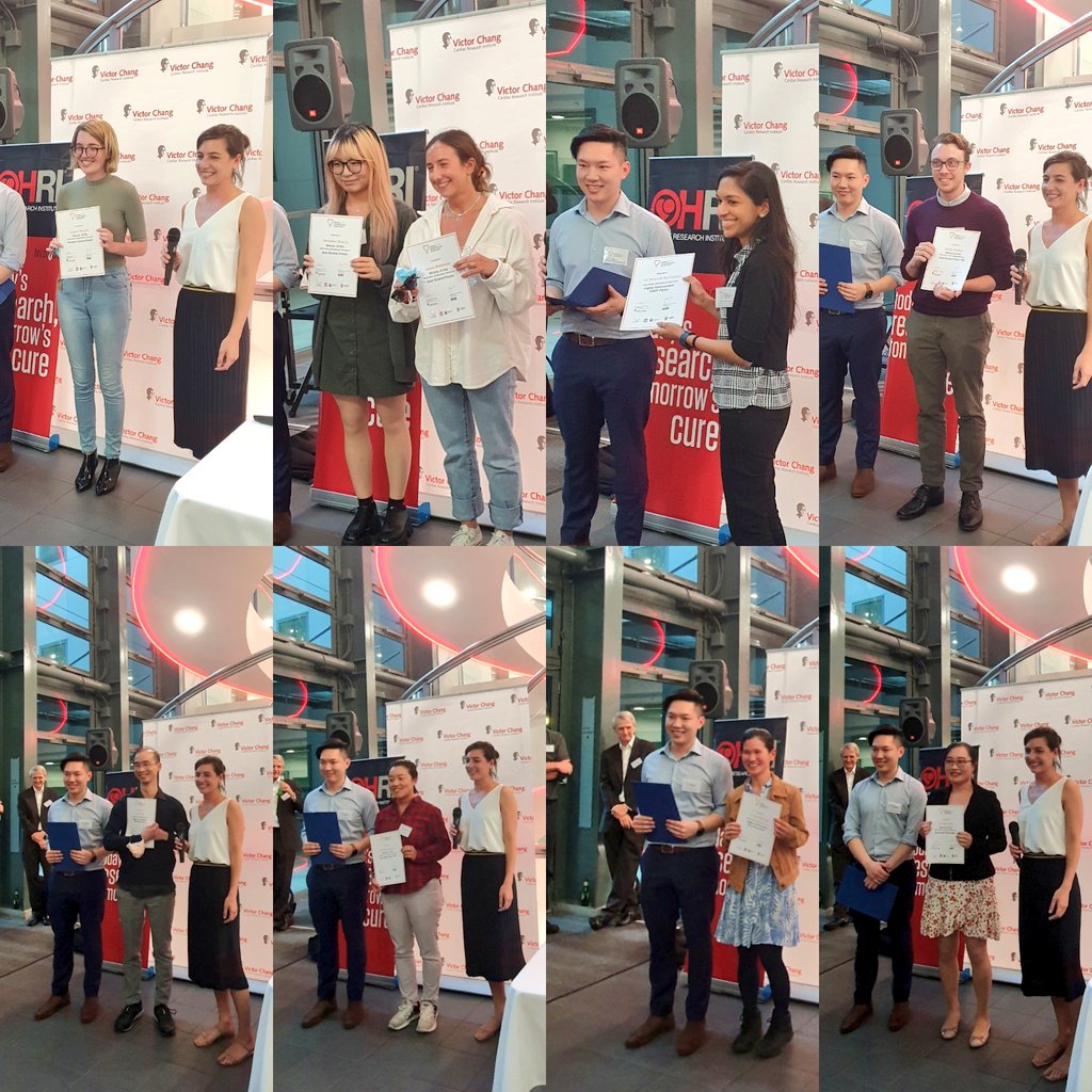 Sydney Cardiovascular Symposium (@sydcv_symposium) on Twitter photo Well done to all our student and EMCR poster, flash talks and oral presenters 👏 Thank you for your hard work and abstract submissions for #SCS2022.
🏆 CONGRATULATIONS to the winners and runners-up 🏆
<a href="/VictorChangInst/">Victor Chang Cardiac Research Institute</a> <a href="/HRIAust/">Heart Research Institute</a> <a href="/GarvanInstitute/">Garvan Institute of Medical Research</a> <a href="/NanionTech/">Nanion Technologies</a> <a href="/NSWCVRN/">NSW CVRN</a> Well done to all our student and EMCR poster, flash talks and oral presenters 👏 Thank you for your hard work and abstract submissions for #SCS2022.
🏆 CONGRATULATIONS to the winners and runners-up 🏆
<a href="/VictorChangInst/">Victor Chang Cardiac Research Institute</a> <a href="/HRIAust/">Heart Research Institute</a> <a href="/GarvanInstitute/">Garvan Institute of Medical Research</a> <a href="/NanionTech/">Nanion Technologies</a> <a href="/NSWCVRN/">NSW CVRN</a>