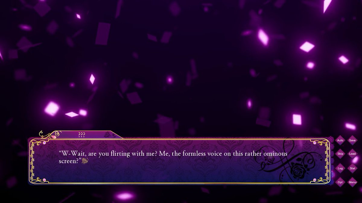 rieindie's tweet photo. Being a formless, faceless side-character has never stopped anyone before in otome! It won't in IseKai either. #isekaichosenthrone https://t.co/MK4w7Ppplo