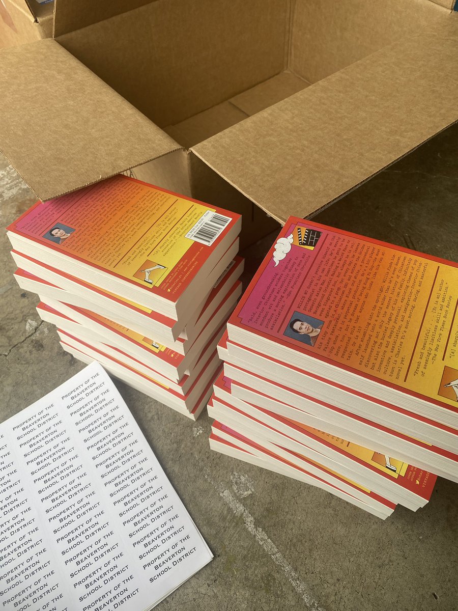 A full day of subbing at ISB and using prep time to label books for students. Happy Friday all!