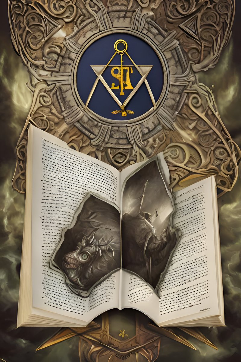 DEVlANTAi's tweet photo. Fun Ai prompt from #deviantai 😈👁️🔺#prompt #AIArtwork #Freemasons #mason #hidden #secerts #symbolism #masonic #graphicdesign #Pyramids #foryou #Trending #FYP https://t.co/mUnUCT9ku7