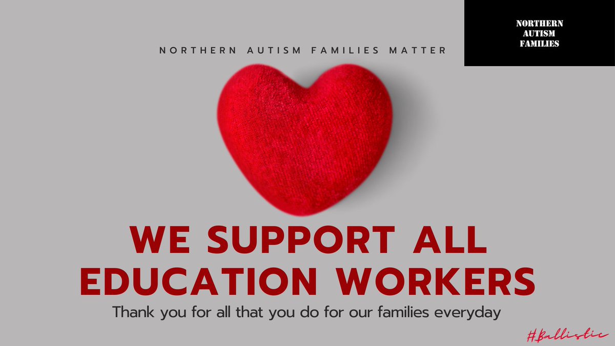 AutismNorthern's tweet photo. Northern Autism Families proudly stands with ALL Education Workers.
Thank you for standing up for our kids, every single day.
SOLIDARITY!
#IStandWithEducationWorkers #50KIsNotOK #onpoli #NoTransparency #OntEd #NoTransparency4Autism #39KIsNotEnough
@osbcucscso
@CUPEOntario https://t.co/E2hoFlaA96