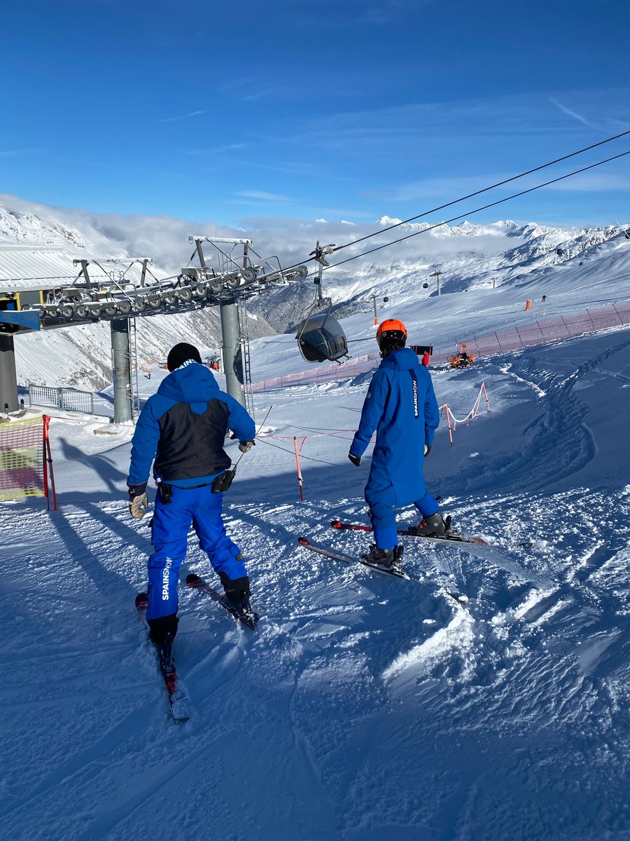 GermanSagasSki's tweet photo. We’ll keep working hard for our goals!! 🔜 Santa Caterina 🇮🇹 https://t.co/UcsLY1T3f2