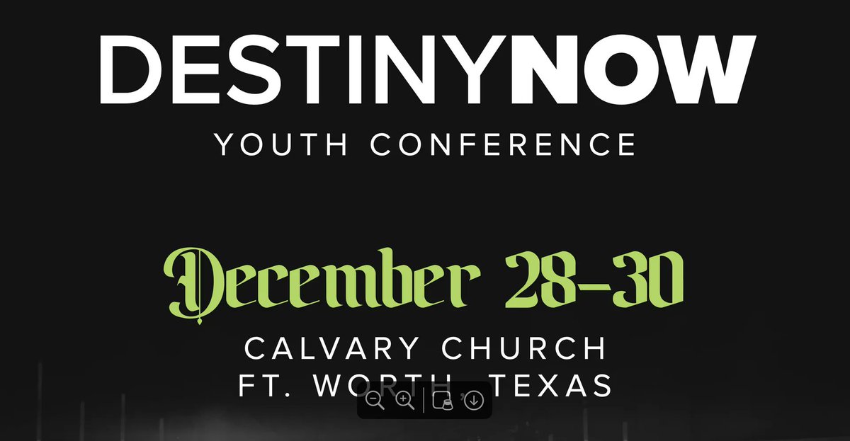 Destinyserve's tweet photo. The Destiny Now webpage is live.  Click here for all the details and don't forget to get registered NOW!!  https://t.co/ZSixX9eNLW 
 Join us for three exciting days this winter as we meet with God, build friendships, and discover purpose together. https://t.co/DmCSjRpWlj