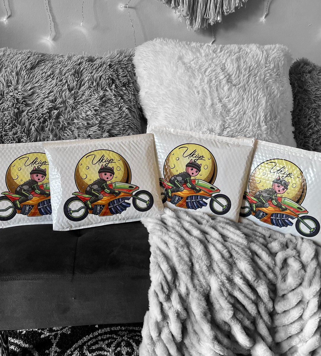 Ukiyo packages for our giveaway winners are going out today 🔥 Thanks for your patience fam 🙏 <a href="/UkiyoLimited/">✨Ukiyo✨</a>