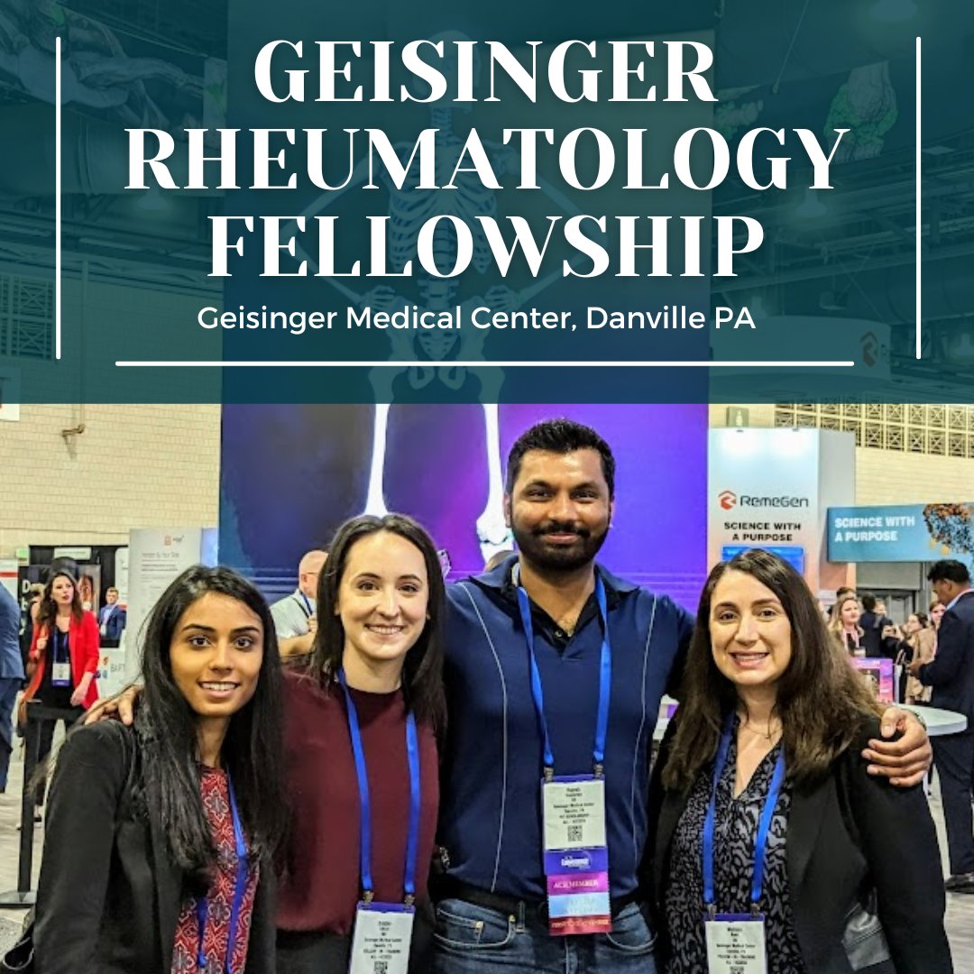 Geisinger Rheumatology tweet media