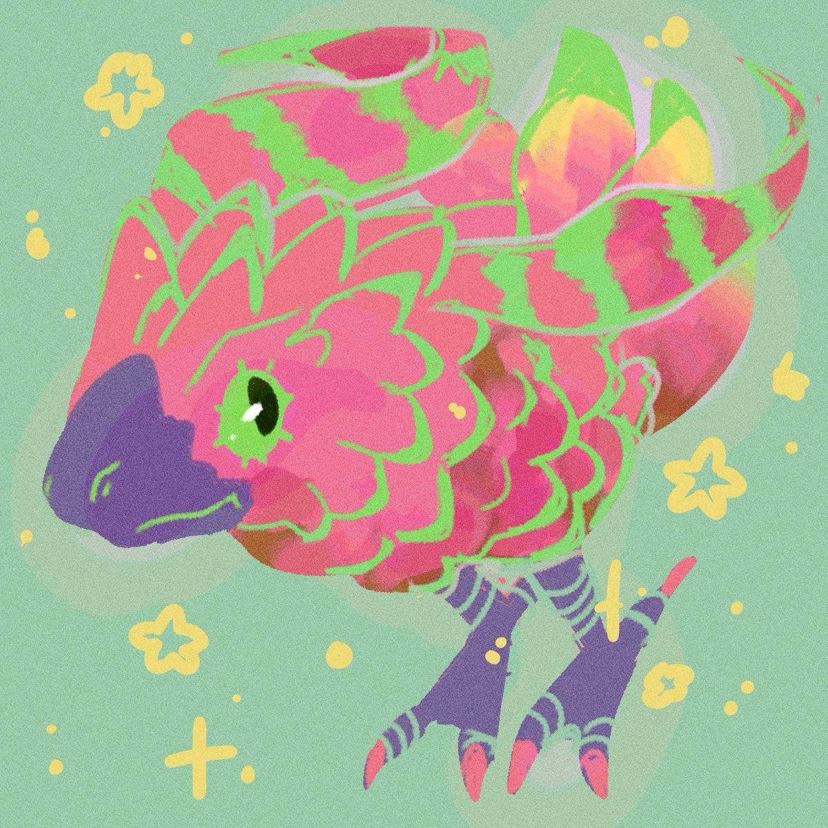 MaybelsArt's tweet photo. #digicember day 2! Pomumon!
How cute is this dragonfruit boi?? https://t.co/wOwbEP5uTL