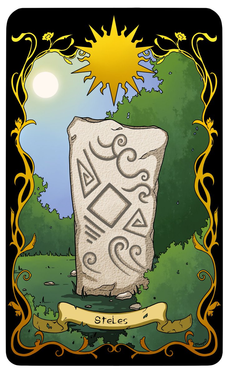 Bluegeai_'s tweet photo. This time it's a stele!
#eventcalendar2022
#calendar2022 #myart #parcrustik https://t.co/RnNs4yFPBY