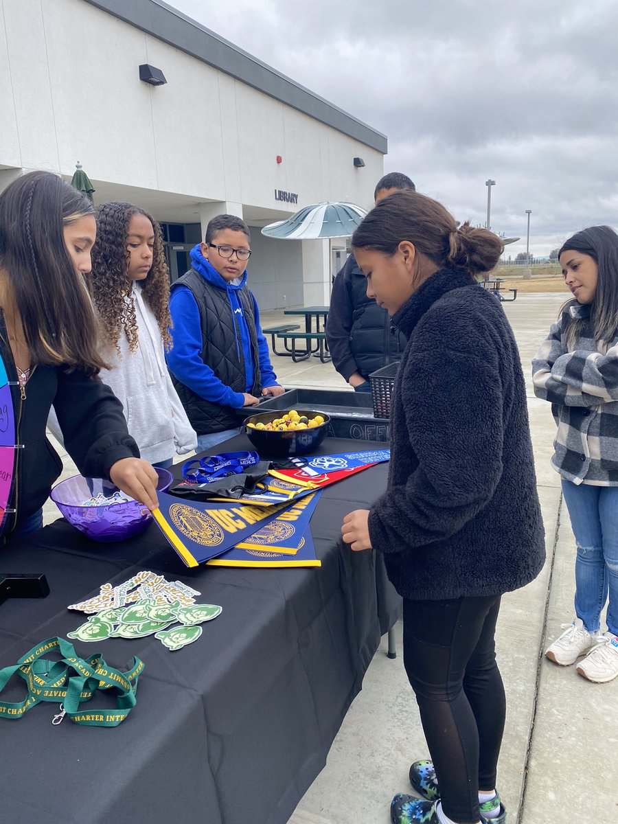 jenlsanders's tweet photo. So proud of our IB Ambassadors and the lunch activities they create to encourage students to be IB Learners. Spin it to Win it today for our 6th graders! #ibmyp #learnerprofiletraits #sciaibambassadors #greatertogether #BSDproud @SCIABEARS @IBinBSD https://t.co/HETmQFWSke