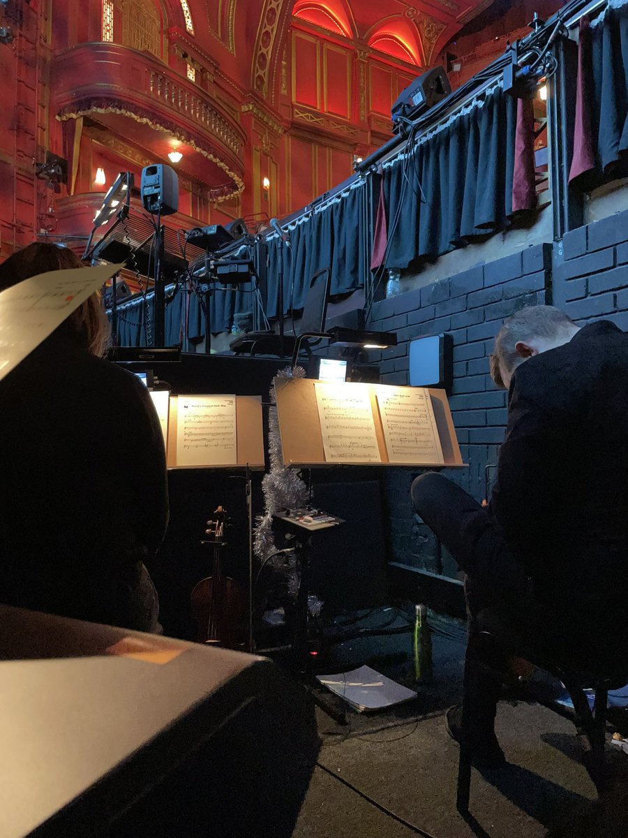 Fab time in the pit for <a href="/elfmusicalLDN/">Elf The Musical</a> .

The band are cracking (especially @laurabangay on Keys 2 😜)

Thank you <a href="/AlanWilliamsMD/">Alan Williams</a> for having me in 🙂