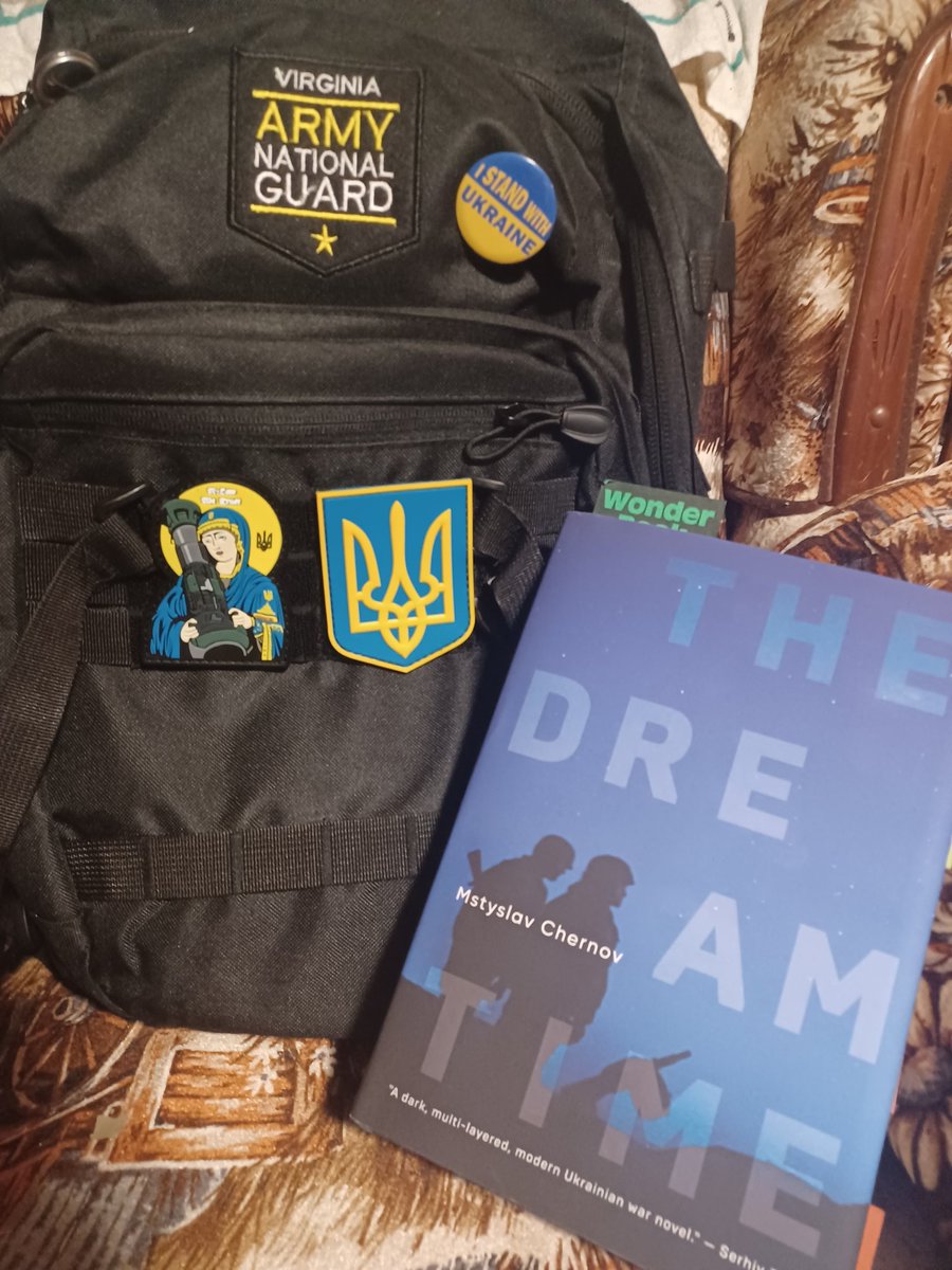 Nikola Yurtsaba #standwithukraine 🇺🇦 (@nyurtsaba) on Twitter photo Some really cool patches arrived from <a href="/saintjavelin/">Saint Javelin</a> today! Hope TSA appreciates them when I fly next week. Also, here's a sneak peek at what I am reading : THE DREAM TIME is an imperative war novel at this time. <a href="/ASP_Boston/">Academic Studies Press</a> #StandWithUkraine #SlavaUkraini #iamukrainian 💙🇺🇦💛 Some really cool patches arrived from <a href="/saintjavelin/">Saint Javelin</a> today! Hope TSA appreciates them when I fly next week. Also, here's a sneak peek at what I am reading : THE DREAM TIME is an imperative war novel at this time. <a href="/ASP_Boston/">Academic Studies Press</a> #StandWithUkraine #SlavaUkraini #iamukrainian 💙🇺🇦💛
