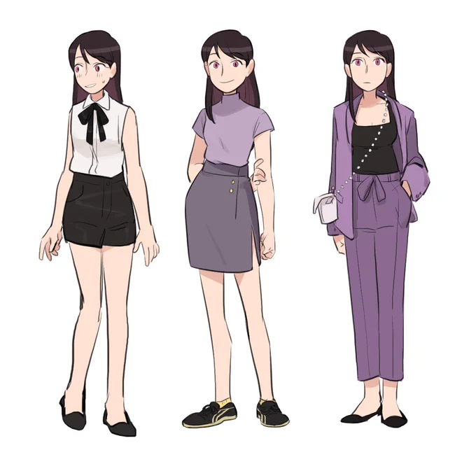 sometimes I think too hard on outfits I draw in my comics, but they hardly appear properly/in color so I wanted to draw some I liked  