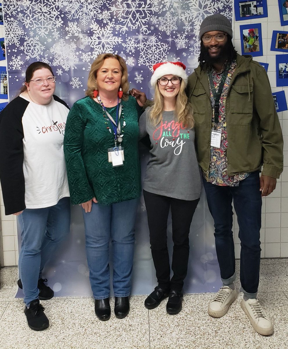 NorthMesquiteHS's tweet photo. Day 2: Deck the Halls in Holiday Attire! #12DaysofNorth #NorthsidePride https://t.co/KhFwSb1xvy