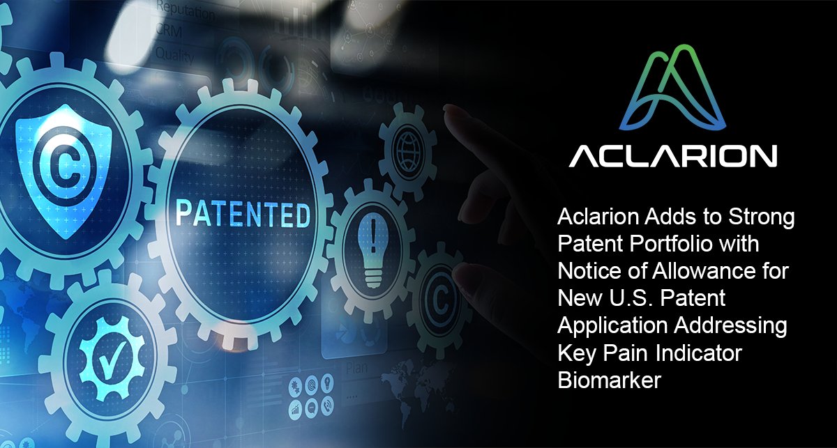 aclarioninc's tweet photo. Aclarion strengthens patent portfolio by addressing bacteria that can accelerate painful disc degeneration. Commercialization may give physicians better data to make critical decisions between antibiotic therapy or surgery. #ACON #ACONW #nasdaq https://t.co/jSrgApegb2 https://t.co/9F9o3ZvyuH