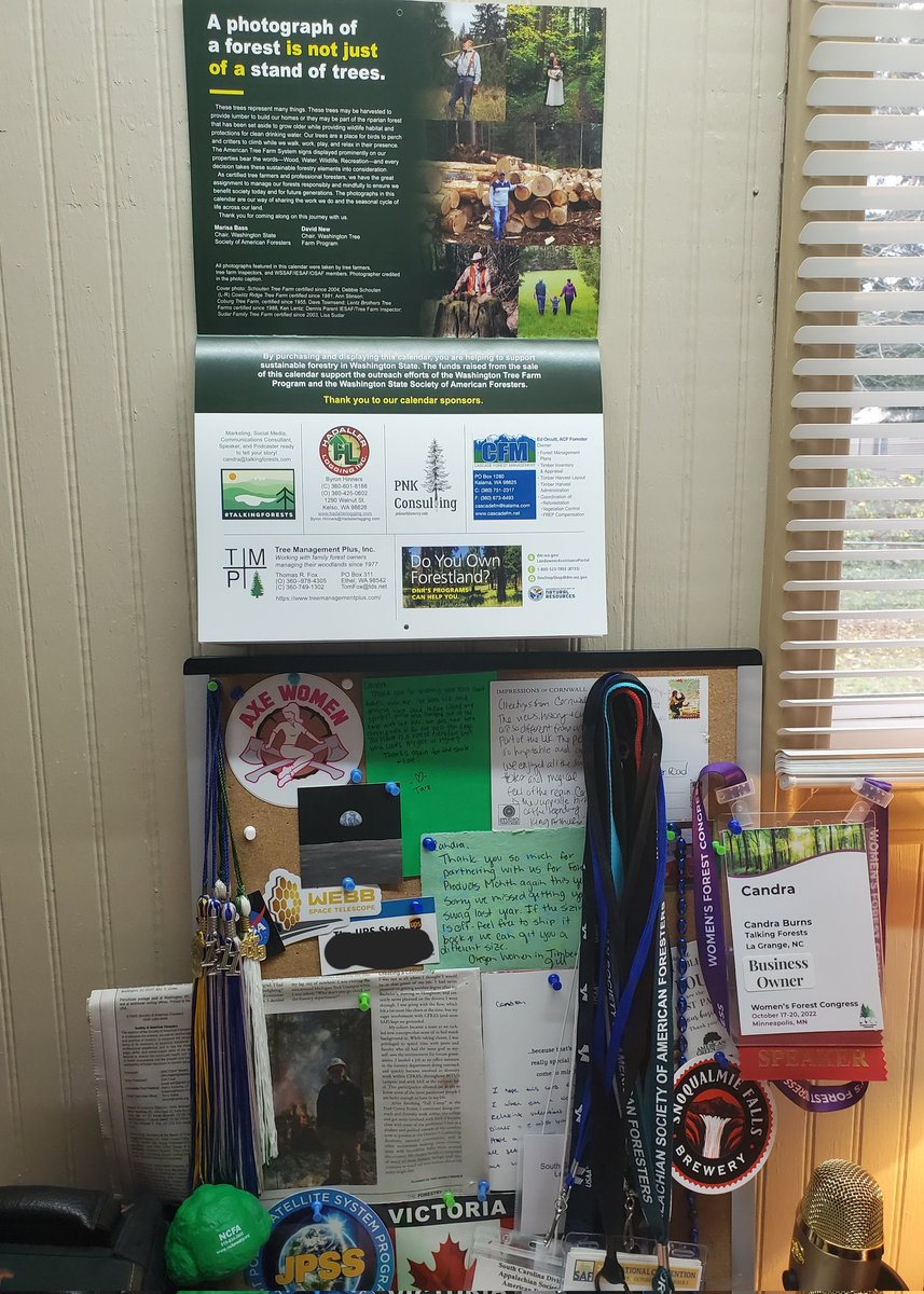 talkingforests's tweet photo. We have a new office setup. We are proud 👏 🌲 to be sponsors of the Washington Tree Farm Program & @WashingtonSSAF calendar 📅 for 2023. They are beautiful works of art with photographs from around the state. https://t.co/EpVzUydT6X
#TalkingForests #Forestry #Forests #Trees https://t.co/rwbKzQAOli