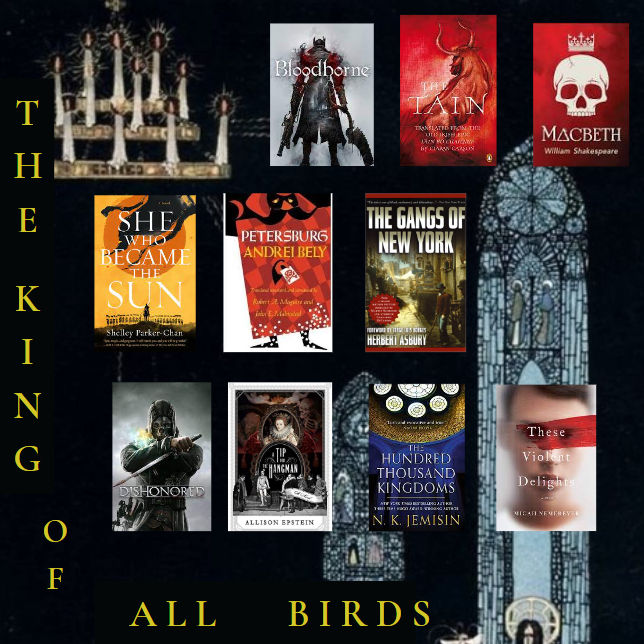 rivera_jameson's tweet photo. Finally got around to it lads... look upon The King of All Birds (#WIPtree edition) !! For the unfamiliar, it's Adult gaslamp fantasy and it has. Theemes :} https://t.co/v7R4qI4HxD