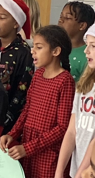 My favorite Christmas caroler on the planet…..