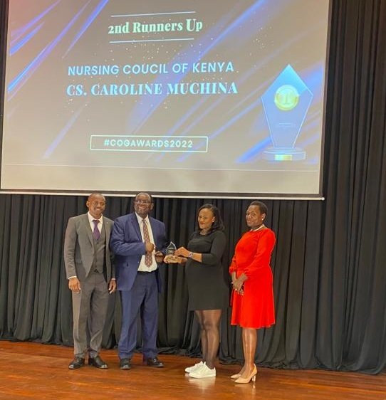 GatobuKelly's tweet photo. It is a beautiful night as @NCKenya scoops 1st runners up in the Public Sector Entities Award &amp; Corporation Secretary &amp; Director, Legal Services @MuchinaLaw scoops 2nd runners up in the Corporation Secretary of the Year during #COGAWARDS2022 

Upward and onward 💪🏾🎉🎊 https://t.co/0ENaNbpMYH