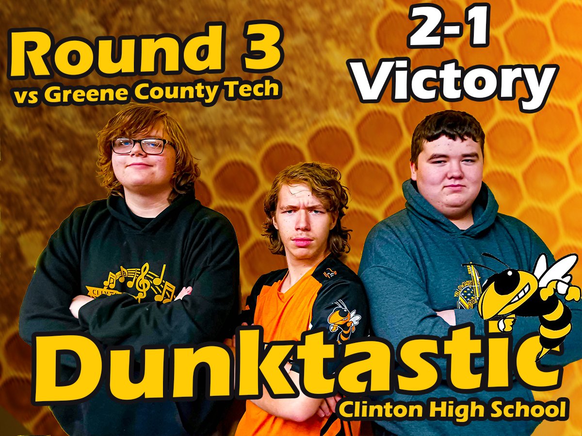 Dunktastic advances to the Elite 8!  The Road to <a href="/HendrixEsports/">Hendrix College Esports</a> continues!!
<a href="/playvs/">PlayVS</a> <a href="/EsportsRedskin/">Redskin Esports</a> <a href="/ArkActAssn/">Arkansas Activities Association</a> <a href="/BobbySwofford/">Bobby Swofford</a> <a href="/NHS_esports_/">Grizzly Gamers</a> <a href="/AStateEsports/">Arkansas State Esports</a> <a href="/JBUEsports/">John Brown University Esports</a> <a href="/gravitygamingpc/">Gravity Gaming by ByteSpeed</a> <a href="/bsuesports/">Ball State Esports</a> <a href="/wynneesports/">Wynne High eSports</a> <a href="/Atu_Esports/">ATUE</a> <a href="/clintonschoold1/">Clinton School District</a> <a href="/NVIDIAGeForce/">NVIDIA GeForce</a> <a href="/AMDRyzen/">AMD Ryzen</a>