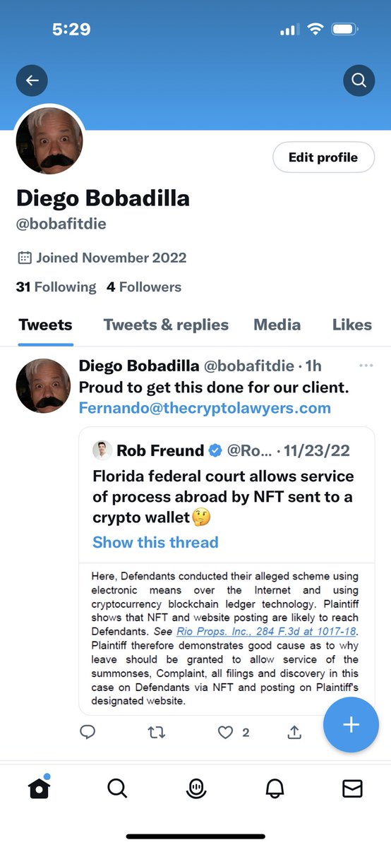 Fernando Bobadilla (@bobadillalaw) on Twitter photo 