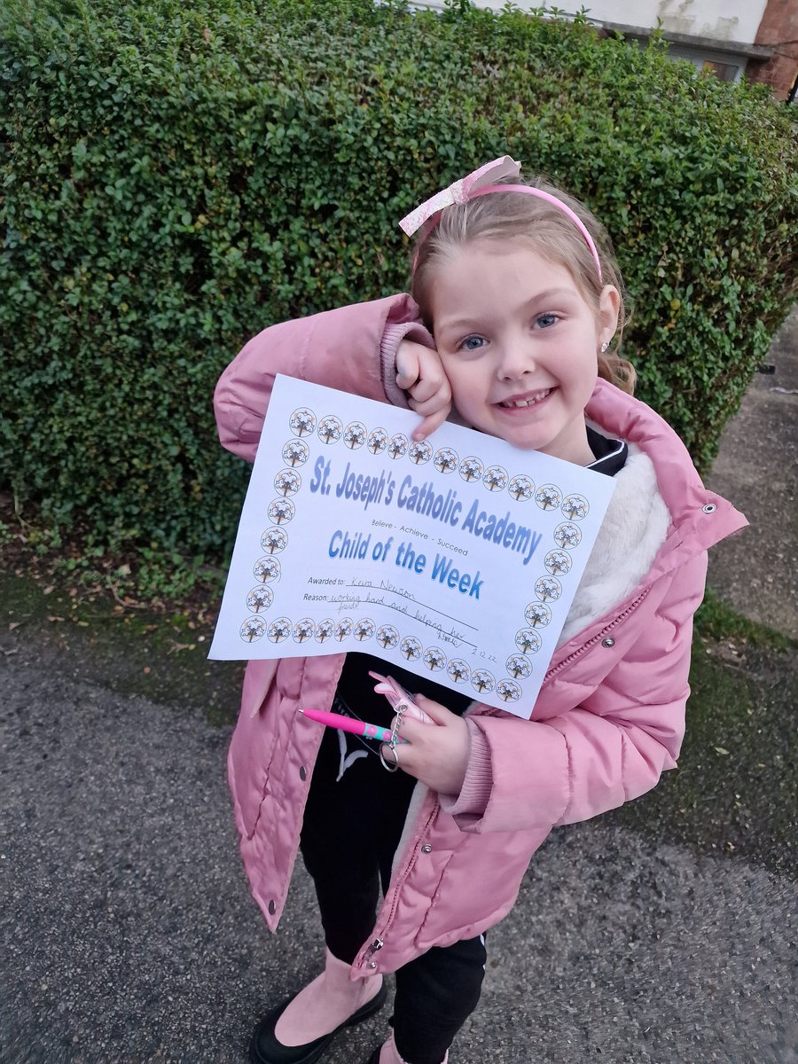 Stacey Newson (@staceynewson3) on Twitter photo The feeling of finishing work early on a Friday to pick the kids up from school. 1 winning Child of the week and the other winning a golden ticket 😍 #superproud #niece #nephew ❤️💙 The feeling of finishing work early on a Friday to pick the kids up from school. 1 winning Child of the week and the other winning a golden ticket 😍 #superproud #niece #nephew ❤️💙