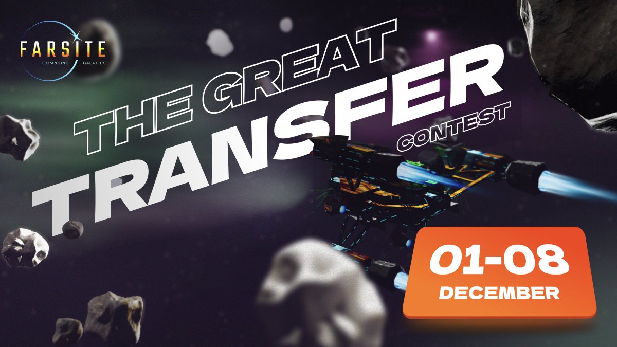 ⭐️During the week starting December, 1 to December, 8, players can take part in the contest by completing Star Orders. 

The winners of the contest with the most Contest Points will be rewarded with valuable prizes. 

farsite.online/docs/contests