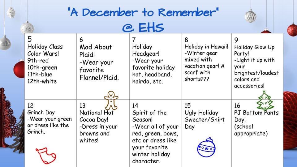 10-day Winter Holiday Countdown!!!