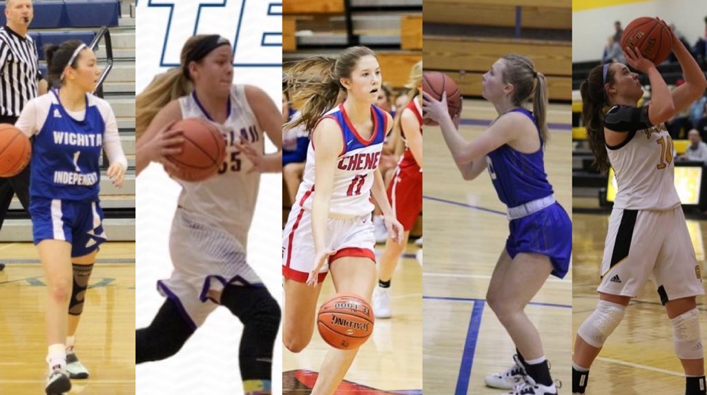 These are our Top 5 preseason CPL girls players to watch, from left to right.

Dana Imankulova, senior, Wichita Independent
Rebecca Hajdukovich, senior, Douglass
Campbell Hague, senior, Cheney
Haley Kangas, senior, Chaparral
Celia Puetz, senior, Garden Plain