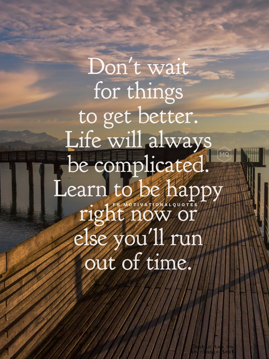 motivational's tweet photo. Be happy right now https://t.co/TtsOk461Kf