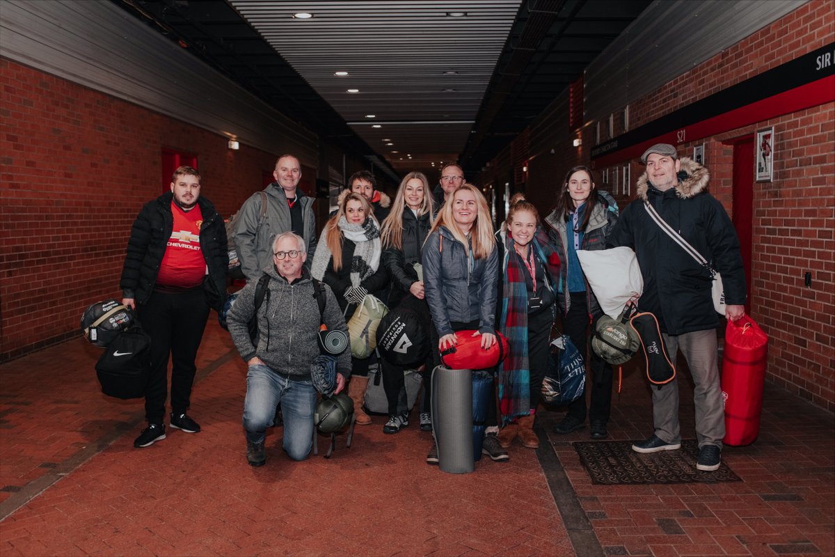DXC Technology Old Trafford Sleepout