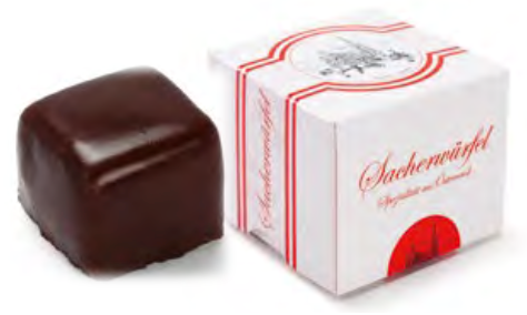 VinArtetDelices's tweet photo. La fameuse #Tarte au #Chocolat #Sachertorte en Cube dans sa Boîte à Offrir et #Punschkrapfen deux grands classiques d'#Autriche . https://t.co/t6mjOXcCg1