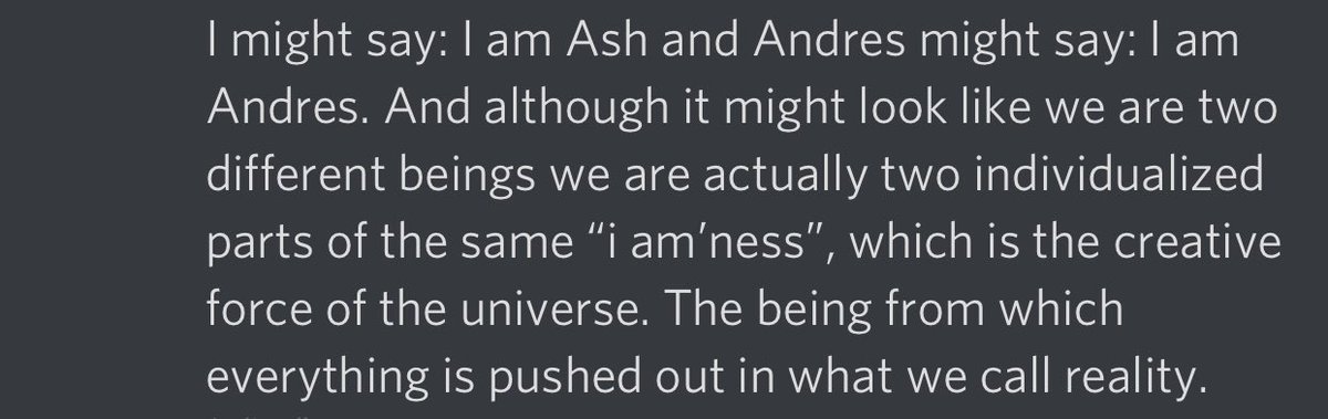 Non duality in a nutshell.