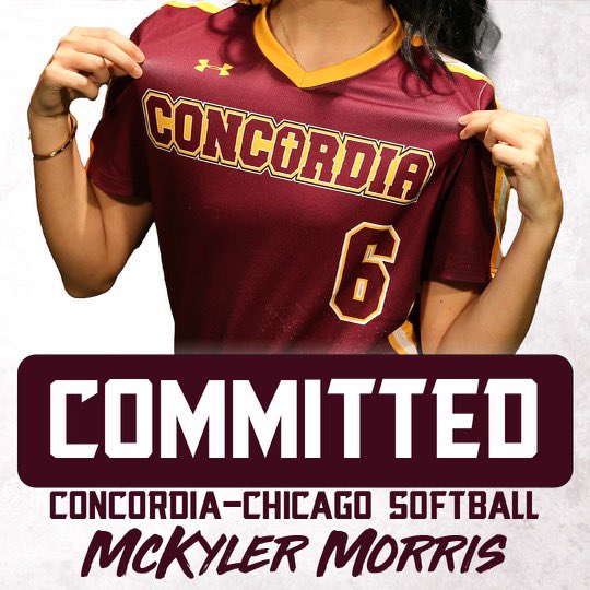 I’m so excited to verbally commit to Concordia University-Chicago, to play softball and further my education. I can’t wait for Fall of 2023. Thank you to all the coaches, teammates, family and friends that have supported me through my journey. <a href="/cucsoftball/">CUC Softball</a>