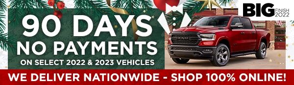 JimButlerCDJR's tweet image. With 90 days of no payments on select new models at Jim Butler CDJR, you won't start making payments until well into 2023! Find your new vehicle and start saving now: bit.ly/2UUDX3K

#JimButlerCDJR #90DaysNoPayments #NoPayments #ShopOnline