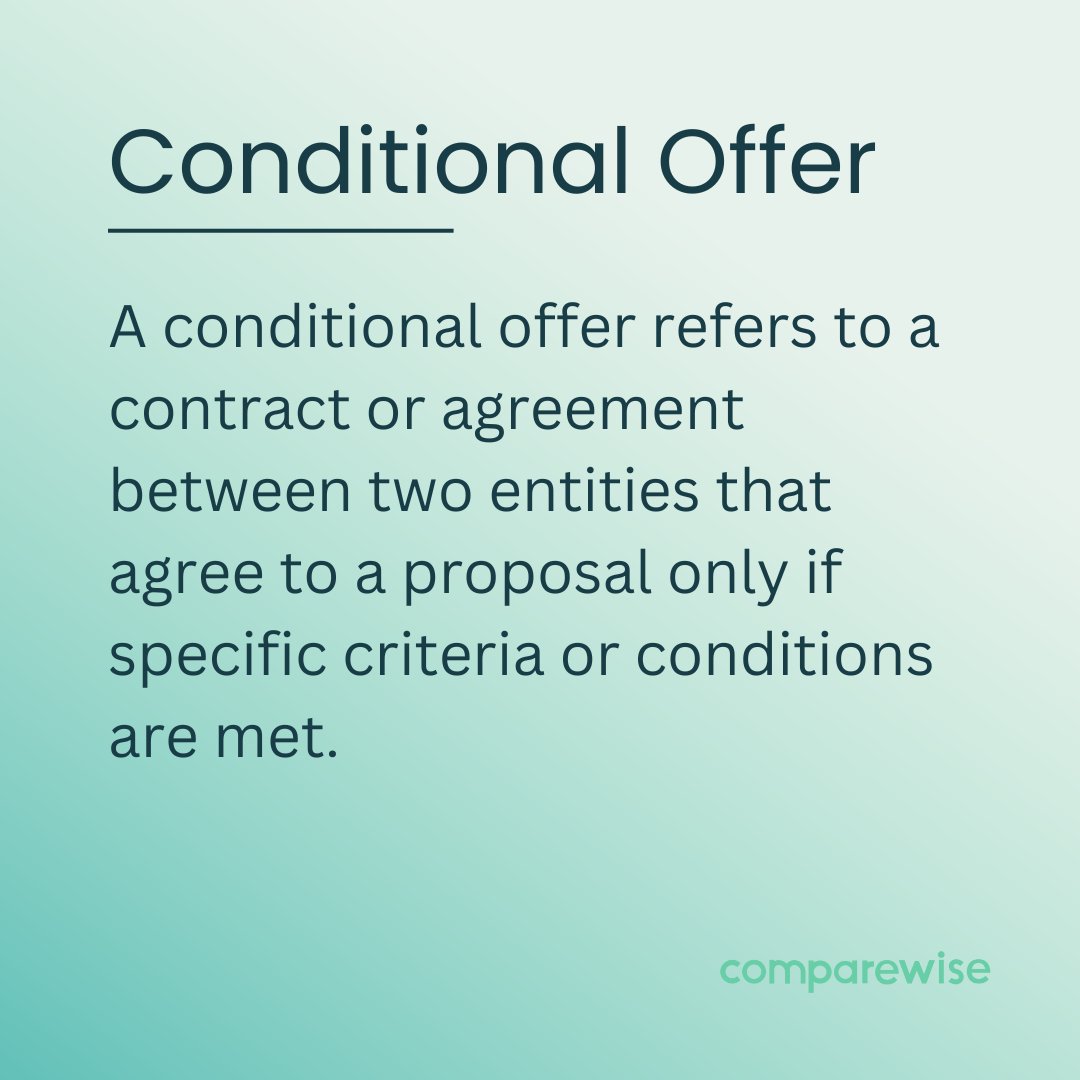 ComparewiseCA's tweet image. Find the right mortgage partner for you on Comparewise 
comparewise.ca/glossary/condi…

#mortgage #realestate #conditionaloffer