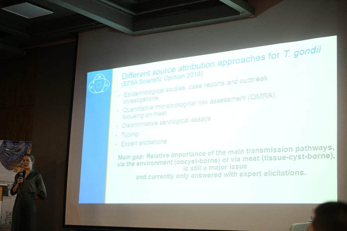 AsCPMT's tweet photo. Estamos felices de recibir a la Dra @PikkaJokelainen, quien viajo desde 🇩🇰para acompañarnos en esta nueva jornada de congreso #ACPMT2022
Durante su conferencia magistral expuso el sistema de inversión por parte de instituciones europeas en la investigación sobre Toxoplasma gondii https://t.co/e8ciO0SW7M