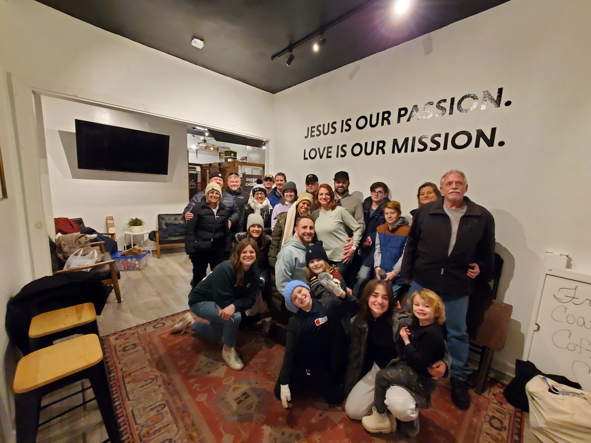 Lake Junaluska First Baptist had a great day of mission in NY City handing out coats, hats, and gloves; many were prayed with and the Gospel was shared along side Queens Church during Coats for the City. <a href="/ncbaptist/">NC Baptists</a>