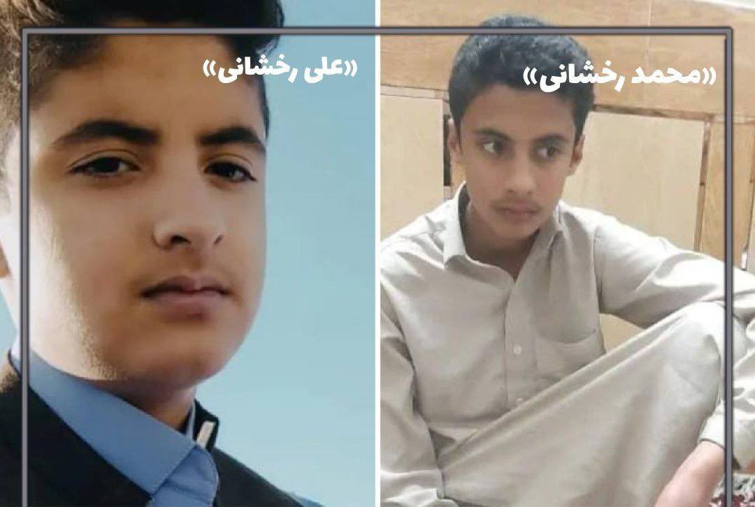 Iranian regime wants to kill these two brothers for peacefully protesting in the city of Zahedan.

Ali &amp; Mohammed Rakhshani, 17 &amp; 16 years old have been sentenced to death.

These Bloch teenagers are charged with “waging war against God”.
IRI is committing crime against humanity.
