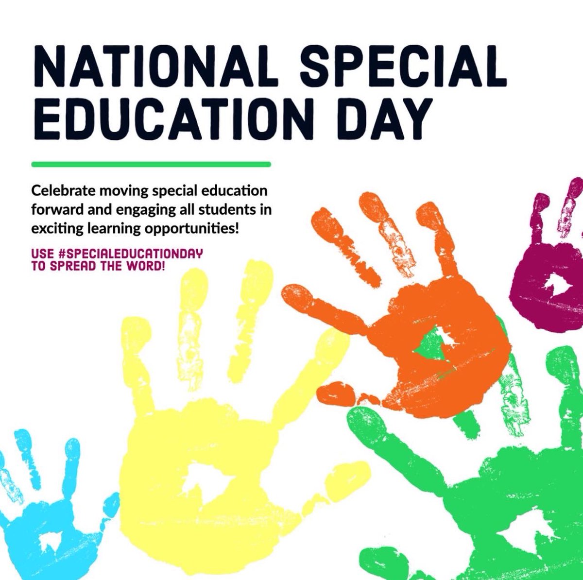 RNRLegacy40's tweet photo. Today, we celebrate National Special Education Day!! This is the anniversary of the Individuals with Disabilities Education Act (IDEA). Thank you to our teachers, paraeducators, administrators, and ALL those who support accessibility &amp; inclusion in education for my AuSome son!! https://t.co/juHUPIqhCV