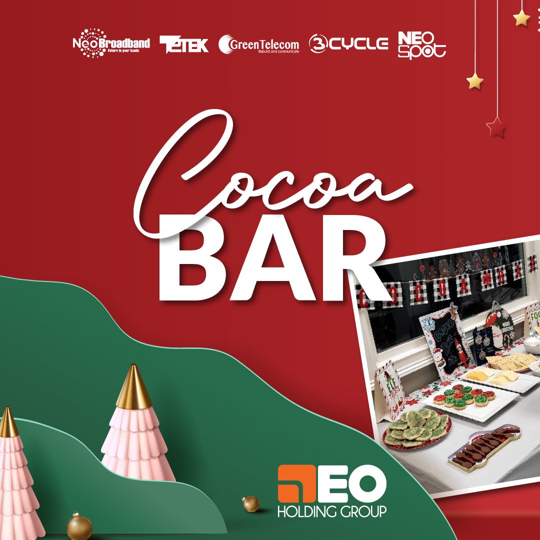 NeoHoldingG's tweet photo. 🎄🍫 Hoy como cada año le dimos inicio a nuestro Cocoa Bar, disfrutamos juntos de un rico chocolate caliente y ricos dulces. ¡En navidad, Neo vibra en familia!

#cocoabar #navidad #chocolate #familia #compartir #NeoVibes https://t.co/wvCw96pZc2