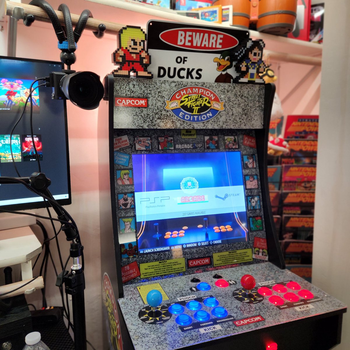 I'm hosting arcade night at 9pm cst on the PRGE Twitch channel, stop in and say hi! 🕹 🦆
twitch.tv/retrogamingexpo