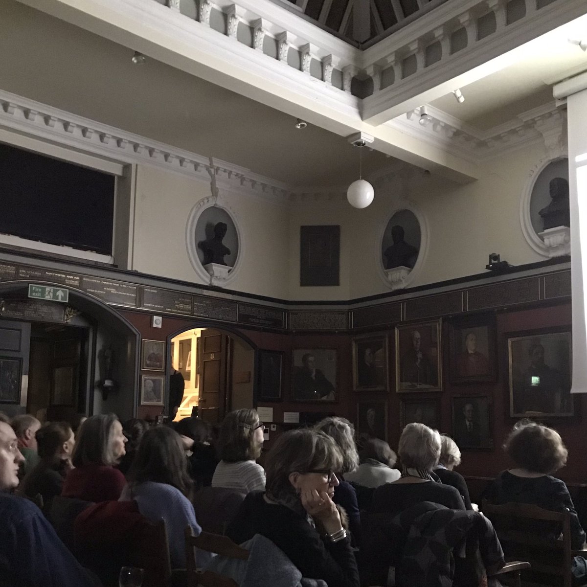 Years have passed since the last time I attended a conservation event like this one. Alex Walker and Nancy Wade’s talk on La Ghirlandata <a href="/GuildhallArt/">Guildhall Art Gallery</a> was excellent, and the party so jolly, full of familiar faces and lots of new ones! Thank you <a href="/BAPCR1943/">BAPCR & TPR</a> for a special evening