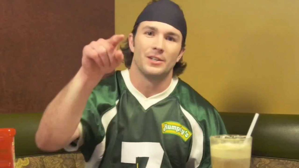 CFLLATENEWS's tweet photo. RUMOURS

The Humpty's commercial featuring Weston Dressler - which has been a hit during the 2013 season - may be pulled from tv starting next week.

Concerned parents find the term #TeaserPleaser offensive and feels it's more a porn description than an appy combo.

OK.

#CFL https://t.co/57FfqRLPgM