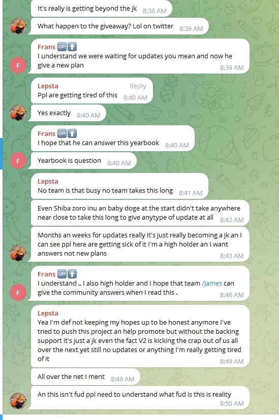 bobbinbanger's tweet photo. So those in @EverSafu are realising it really is a sinking ship and that they should of listened and moved over to @EversafuV2 as it is a transparent project with real Devs that deliver on promises!

Check ES2 out here - 
https://t.co/iNEGMMWaqc

#es2 #eversafuv2 #BSC #BSCGems https://t.co/JPPnvxYQjS